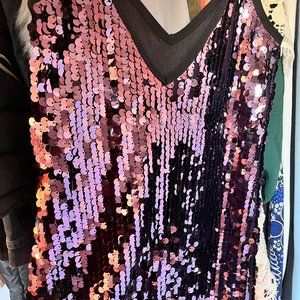 Fun Sparkly Purple Party Dress